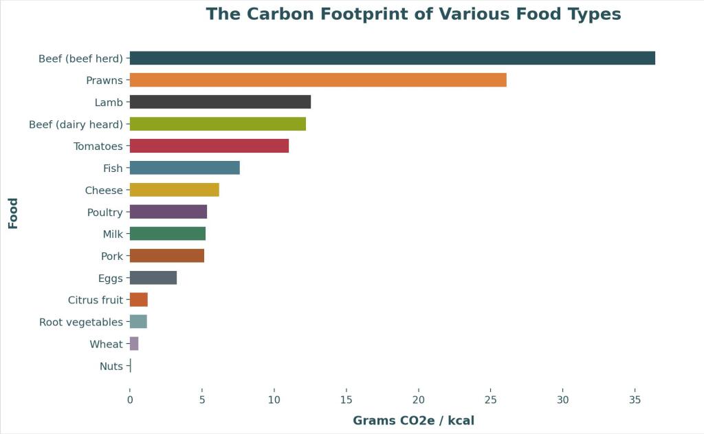 The carbon footprint of cycling