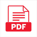 PDF icon in red from vecteezy.com